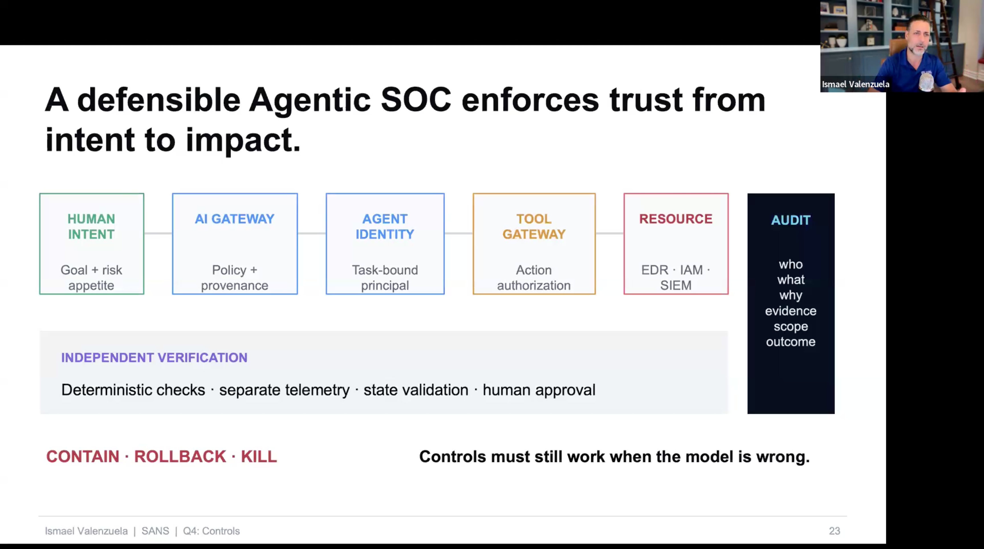 The Agentic SOC webinar screenshot 7