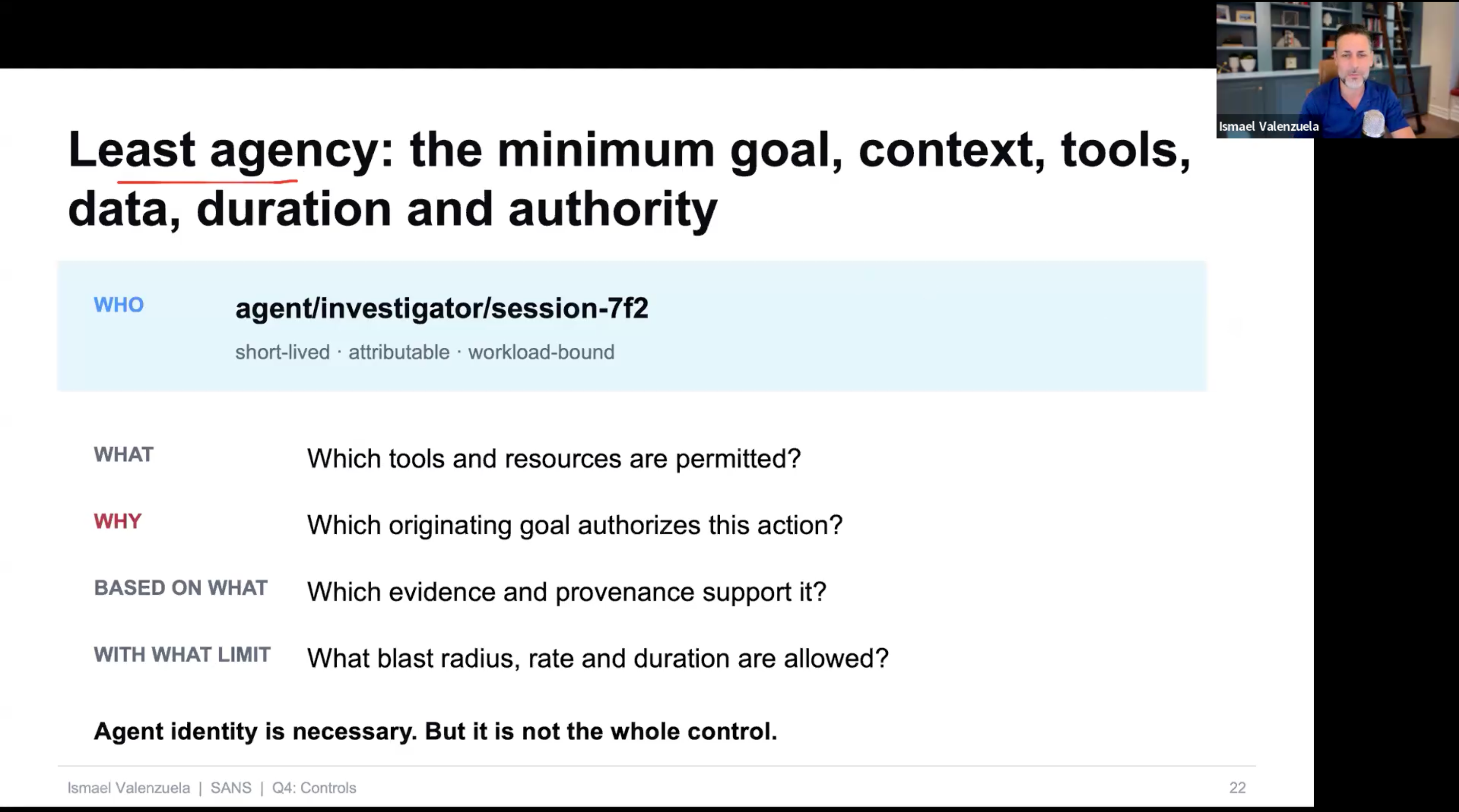 The Agentic SOC webinar screenshot 6